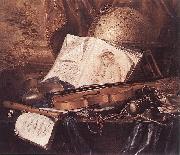 RING, Pieter de Still-Life of Musical Instruments Germany oil painting reproduction